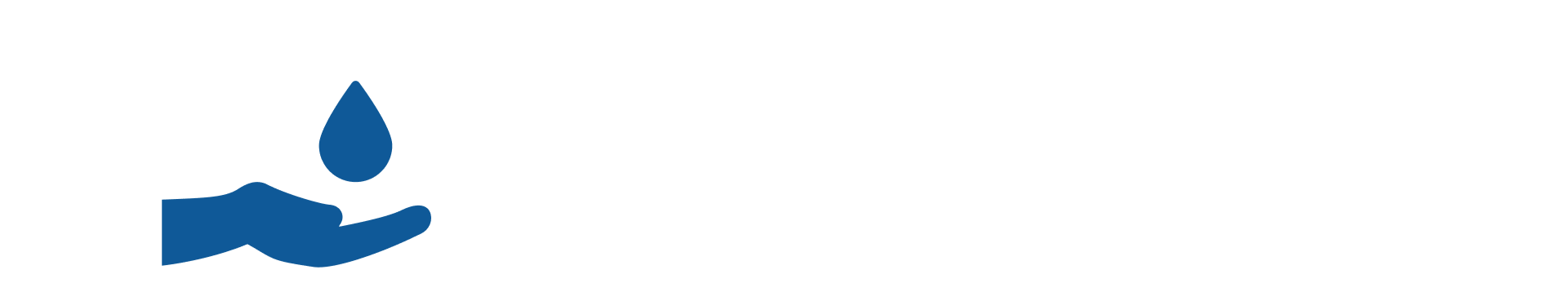 Icoon van een open hand die een waterdruppel opvangt, symbool voor waterbesparing dankzij Heau van x²o badkamers.