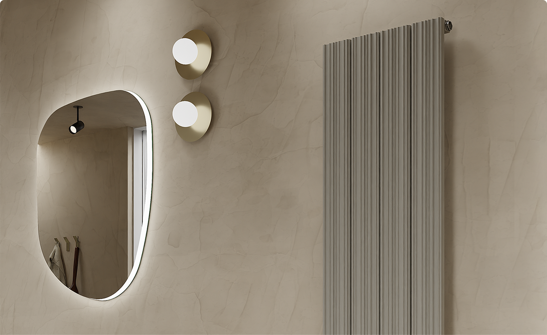 Alle radiatoren met ribbels