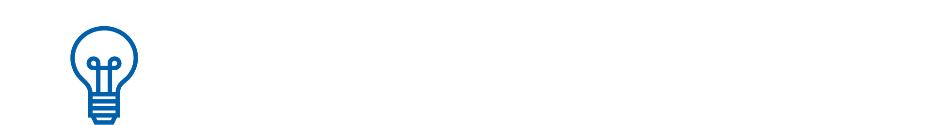 Icoon met gloeilamp als inspiratiebron voor het bepalen van je stijl en bijpassende badkamer trendkleuren 2026 bij X²O Badkamers.