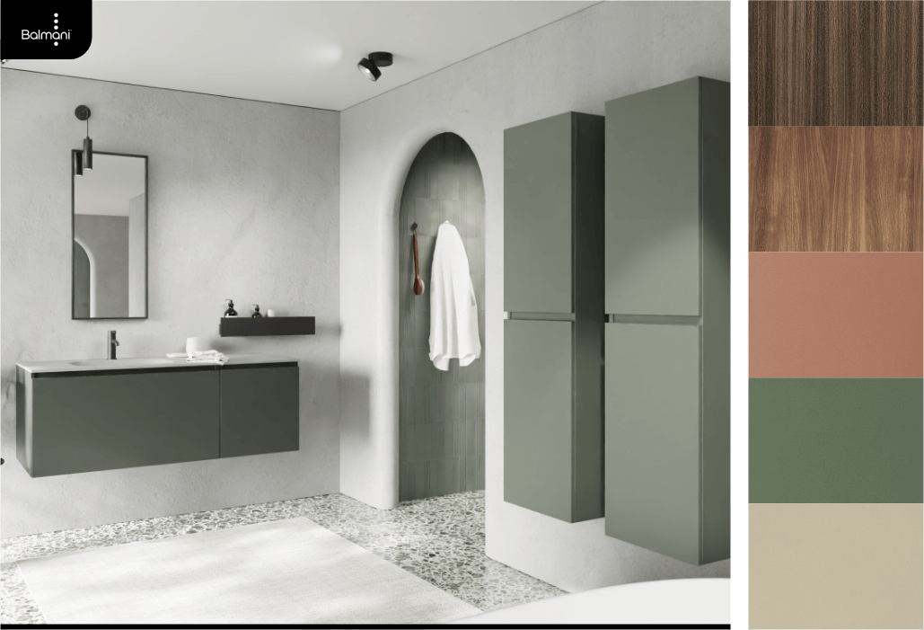 Badezimmer Waschbecken Spiegel Schrank