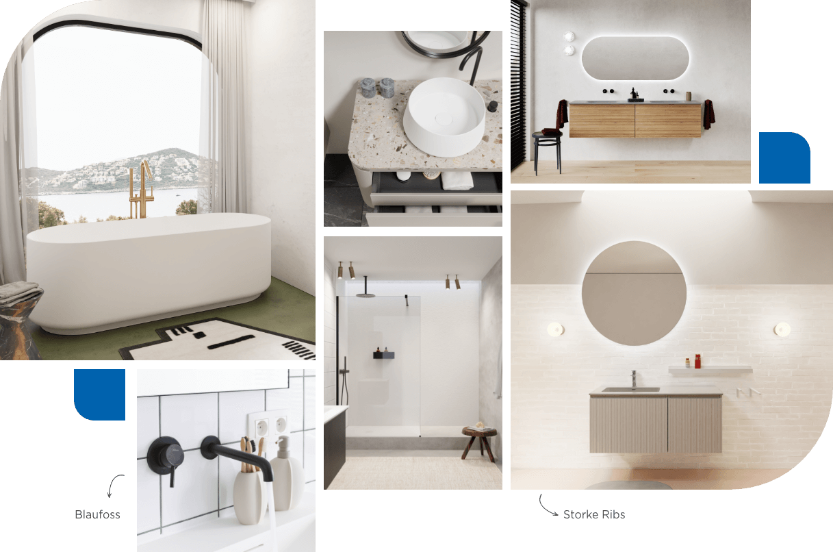 Bad Hahn Waschbecken Dusche Spiegel