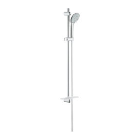 Grohe Euphoria 110 barre de douche 90 cm avec pommeau de douche 11 cm 3 fonctions chrome brillant