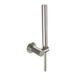 Blaufoss Round douchette 1 fonction de jet Brushed CoolMetal