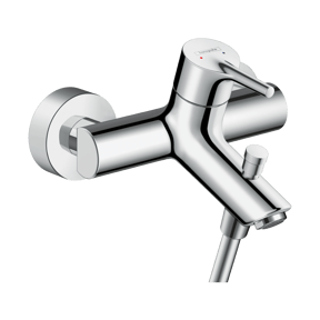 Hansgrohe Talis S robinet de bain mitigeur montage mural extérieur Chrome Brillant