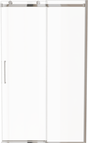 Luca Varess Boltano Dusche Schiebetür 120 cm x 200 cm Klarglas Chrom Profil
