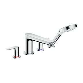 Hansgrohe Talis 4-gats badrandkraan chroom