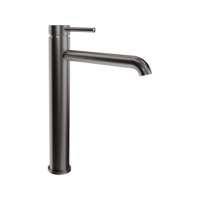Blaufoss Round Waschbecken Armatur: Erhöht, Gunmetal gebürstet