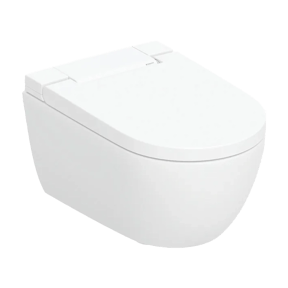 Geberit Aquaclean Alba Dusch-WC: Weiß Glänzend, spülrandlos