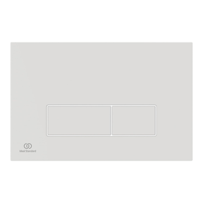 Oleas M2 plaque de commande Blanc Brillant pour Ideal Standard ProSys bâti-support