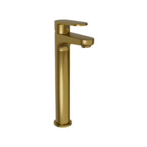 Linie Astor wastafelkraan verhoogd Brushed Gold