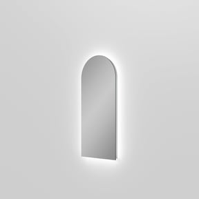 Balmani Giro Arco Badspiegel mit Beleuchtung: Rund, 35 x 80 cm