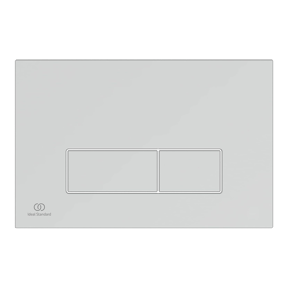 Oleas M2 plaque de commande Chrome Mat pour Ideal Standard ProSys bâti-support
