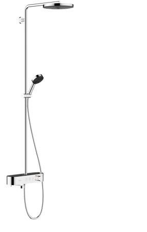 Hansgrohe Pulsify S260 thermostatische kraan regendoucheset Glanzend Chroom
