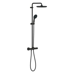 Grohe Vitalio Start 250 set de douche de pluie robinet thermostatique Noir Mat (2025)