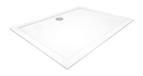 Villeroy & Boch Futurion Flat receveur de douche 120 x 90 cm quaryl Blanc Brillant