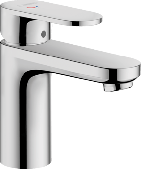 Hansgrohe Vernis Blend 100 Niedrige Waschtischarmatur Chrom glänzend