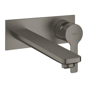 Grohe Lineare inbouw wastafelkraan Brushed Hard Graphite