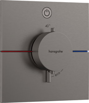 Hansgrohe Showerselect Comfort E Unterputz-Duschthermostat Brushed Black Chrome
