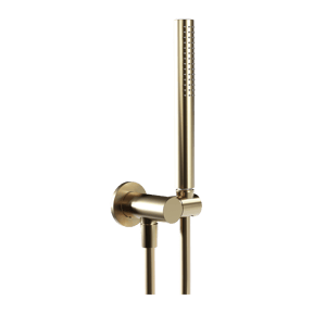 Blaufoss Round set douchette 1 fonction de jet Brushed Champagne Gold