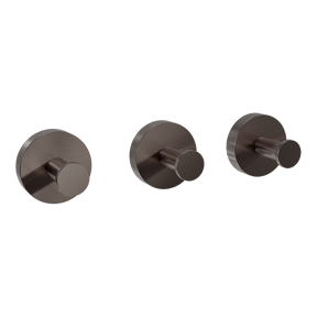 Blaufoss Harmony Haken-Set, 3 Stück, Brushed GunMetal