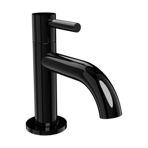 Blaufoss Multa robinet de lave-mains standard Noir Brillant