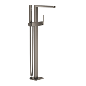 Grohe Plus vrijstaande badkraan Brushed Hard Graphite