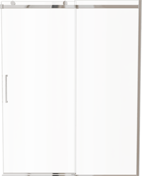 Luca Varess Boltano Dusche Schiebetür 160 cm x 200 cm Klarglas Chrom Profil