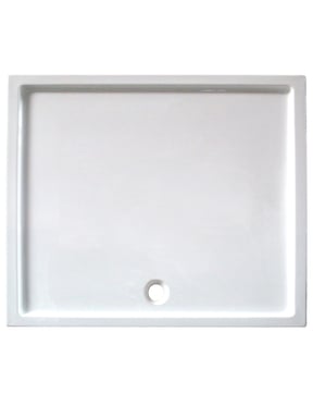 Linie Mango douchebak 90 x 90 cm acryl hoogglans wit