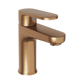 Linie Astor standaard wastafelkraan Brushed Rosegold