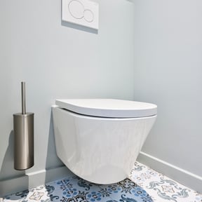 Blaufoss Harmony WC-Zubehör-Set, Brushed Coolmetal