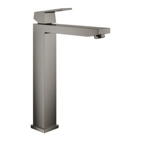 Grohe Eurocube verhoogde wastafelkraan Brushed Hard Graphite