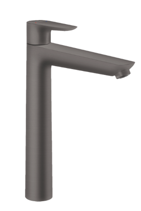 Hansgrohe Talis E240 verhoogde wastafelkraan Brushed Black Chrome