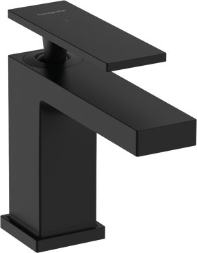 Hansgrohe Tecturis E80 verlaagde koudwaterkraan Mat Zwart