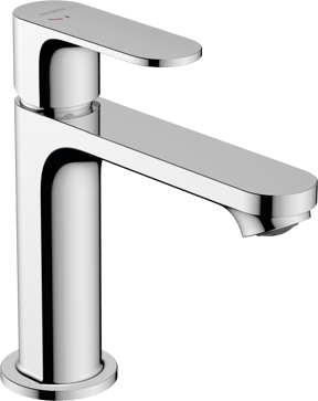 Hansgrohe Rebris 110 Niedrige Waschtischarmatur Chrom glänzend