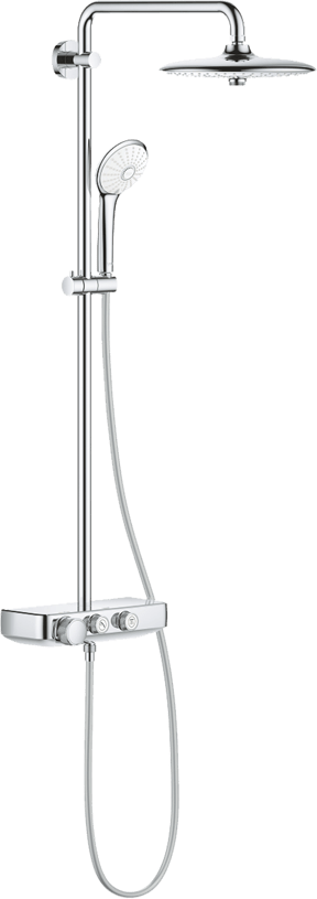 Grohe Euphoria SmartControl System 260 Mono thermostatische regendoucheset Glanzend Chroom