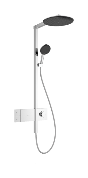 Hansgrohe Raindance Alive S Showerpipe colonne de douche de pluie 300 1 fonction de jet avec robinet thermostatique Chrome Brillant
