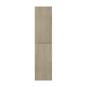 Storke Ribs hängend Säulenschrank Eiche rauh 40 x 30 x 170 cm