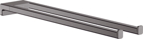 Hansgrohe AddStoris Handdoekhouder Brushed Black Chrome