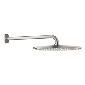 Grohe Rainshower Cosmopolitan 310 Regendusche Duschkopf: Rund, Wandmontage, 31 cm, Supersteel
