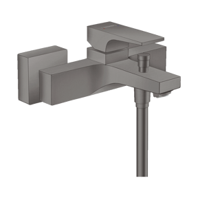 Hansgrohe Metropol Aufputz-Badewannenarmatur: Brushed Black Chrome