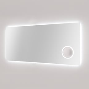 Balmani Giro miroir rectangulaire lumineux et anti-buée 150 x 70 cm