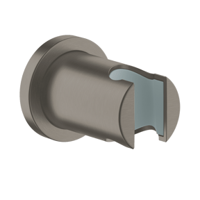 Grohe Rainshower Round Brausehalter: Brushed Hard Graphite