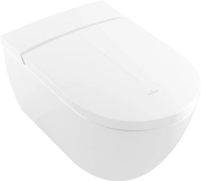 Villeroy & Boch ViClean-I200 Dusch-WC Weiß Glänzend ohne Spülrand