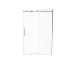 Luca Varess Boltano Dusche Schiebetür 130 cm x 200 cm Klarglas Chrom Profil