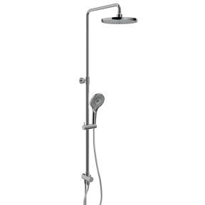 Blaufoss Onos 250 kit de douche chrome brillant