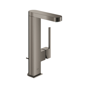 Grohe Plus verhoogde wastafelkraan Brushed Hard Graphite
