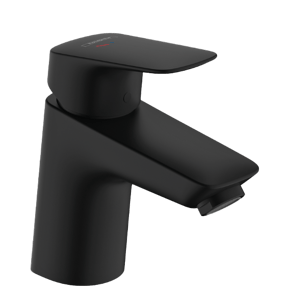 Hansgrohe Logis 70 Niedrige Waschtischarmatur Schwarz Matt