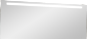Storke Lucio miroir rectangulaire lumineux et anti-buée 170 x 65 cm