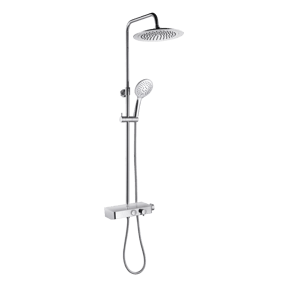 Linie Venus 240 thermostatische tablet regendoucheset glanzend chroom