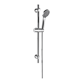 Linie Torus Brauseset: 70 cm, 3 Strahlarten, Chrom glänzend